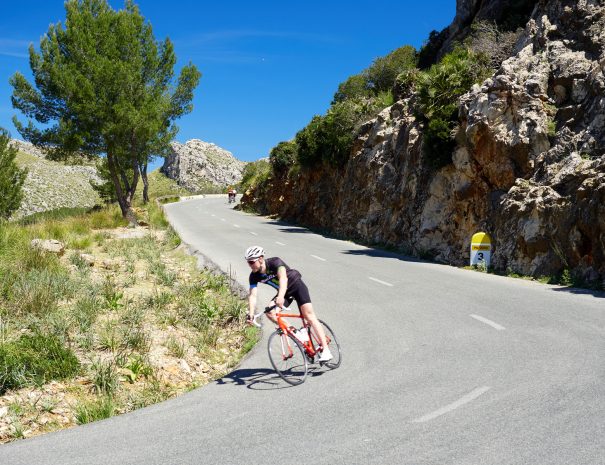 Rad fahren auf Mallorca (Formentor)